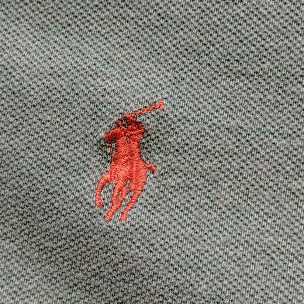 Polo by Ralph Lauren Mens M Green Golf Polo Shirt - Picture 5 of 6